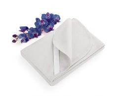 Blumtal Molton Matratzenschoner 200 x 200-100% Baumwolle, Atmungsaktive Premium Matratzenauflage, Weiß