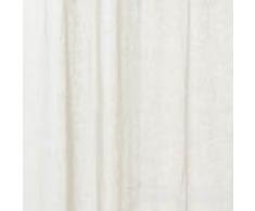 URBANARA Vorhang Cotopaxi – 100% Reines Leinen, Vorhangschal mit Schlaufen – einzelner Schal (135 x 320 cm, Beige)