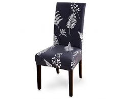 Stuhlabdeckung ChicSoleil Abnehmbare Stuhlabdeckung Stretch Sitzbezug Huss Stuhlbezug Stuhlüberwurf für Hochzeit Restaurant Hotel 1 Stück