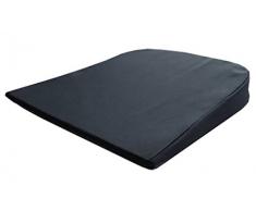 Auto-Keilkissen abgerundet Sitzkissen Sitzkeil ergonomisch SCHWARZ