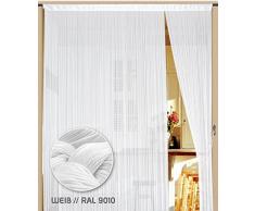Fadenvorhang 300 cm x 200 cm (BxH) weiß