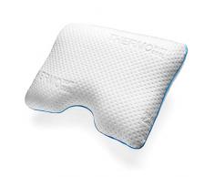 sofi Seitenschläferkissen - Orthopädisches & ergonomisches Nackenstützkissen aus Memory Foam - Thermoregulierender Bezug - Kopfkissen 41,5 x 56 x 12 cm