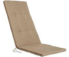 Florabest® Polsterauflage, Hochlehner (L 115 x B 50 cm, heugrün)