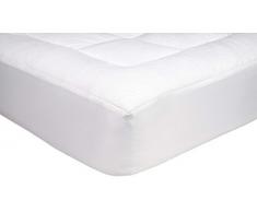 AmazonBasics Matratzenauflage, üppig gefüllt, extra-weich, Microplüsch, 90 x 190 cm