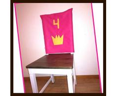 Stuhlhusse Geburtstag mit Krone