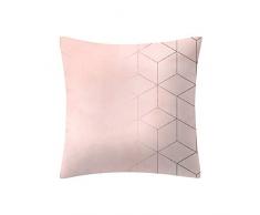 ABsoar Kissenbezuge Weihnachten Kissenhülle Dekokissen Throw Pillow Covers Für Autos Sofakissen Startseite Dekorative Weihnachten Sofa Bett Home Decor, Rose Gold Pink