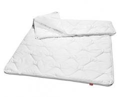 sleepling 190043 Basic 160 Bettdecke Mikrofaser 4-Jahreszeiten 155 x 220 cm, weiß