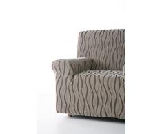 Zebra Textil sofahusse, Braun, 4 sitzer