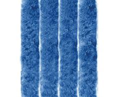 Arsvita Flauschvorhang Türvorhang 100x220 cm in Blau - viele Variationen