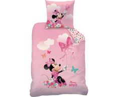 CTI Wendebettwäsche Biber rosa Größe 135x200 cm (80x80 cm)