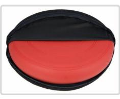 Sani-Alt Ballsitzkissen Sitzkissen Kissen Rot inkl. Pumpe und Bezug Ø 36cm,Suedine, schwarz