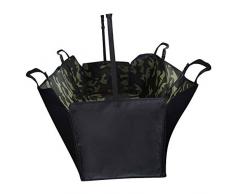 Hundedecke Auto Autoschondecke für Rückbank, Hunde Autoschutz Seitenschutz wasserdicht waschbar, Haustier Autoschondecke Hundesitz Decke,hundedecken fürs Auto rücksitz, Dog car seat Cover (Grün)