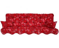 Polsterauflage Gartenstuhlauflage Modell 941 (180x50 cm Hollywoodschaukelauflage)