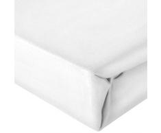 EddaLux Spannbettlaken für BOXSPRINGBETT & bis zu 40 cm hohe Matratzen | Premium-Qualität | Baumwolle m. 5% Elasthan | schwere 190 g/m² | 180 x 200 | 200 x 200 | 200 x 220 cm | Spannbetttuch