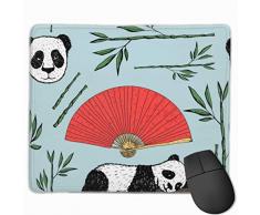 Bambus Teppiche Anti-Rutsch Einzigartige Designs Gaming Mouse Pad Rechteck Mousepad Art Naturkautschuk Maus Matte