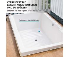 husstand® - 20 x Antirutschstreifen - (45x2 cm), Anti Rutsch Streifen für Badewanne und Dusche, Transparent und selbstklebend,Anti-Rutsch für Treppenstufen, Antirutsch Aufkleber.
