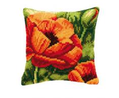 Vervaco Kreuzstichkissen/Stickkissen inklusive Material