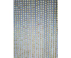 BGFC Perlenvorhang Türvorhang hoch Holz Hängend Stränge zum Dekor Raumteiler Flur Türöffnung Eingang Wohnzimmer, Anpassen (Size : 29 strands-90x125cm)
