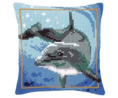 Vervaco Kreuzstichkissen/Stickkissen vorgedruckt