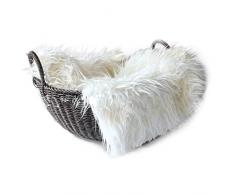 Espeedy 50 * 80 cm Faux Pelzdecke Neugeborenen Fotografie Prop Babydecken & Swaddling für Korb Stuffer Requisiten