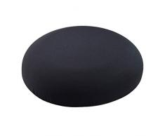 PrimoCare Orthopädischer Visco Sitzring für druckfreies Sitzen. Hämorrhoiden und Anti-Dekubitus Sitzkissen, schmerzlindernd und entlastend. Abnehmbarer Bezug in Schwarz, Ø 44 cm, 9 cm hoch