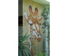 Unbekannt Bambustürvorhang Bambusvorhang Türvorhang Giraffe ca. 90x200cm