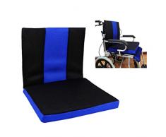 HRRH Rollstuhlkissen, Anti-Dekubitus Waben Kissen Atmungsaktiven Komfort Zurück Oxford Tuch Material Rollstuhlkissen, (16 * 17,7 * 1,6 Zoll)