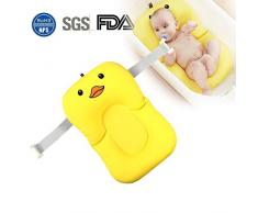 Waroomss Baby Badewannenkissen mit Haken Weiches Anti-Rutsch Cartoon Cartoon Cartoon Wannenkissen Duschkissen Duschkissen Badewanne Wanne Weich für Neugeborene