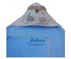 Baby Kapuzenhandtuch mit Namen bestickt Kapuzentuch Badetuch Kinder