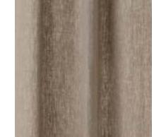 URBANARA Vorhang Fana – 100% reiner Leinen, Vorhangschal mit Tunnelzug – einzelner Schal (140 x 245 cm, Natur)