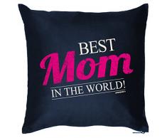 Muttertag Mama Sofa Kissen: Best Mom Geschenk Dekokissen Couchkissen Sofakissen Geburtstag Weihnachten Ostern