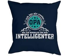 Weihnachtsgeschenk für Opa Kissenbezug Ich bin ein cooler Opa …intelligenter Geschenk für die Opa Polster Sofakissen Couchkissen Weihnachten