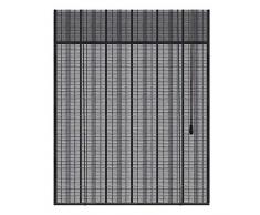 Schwarzer Raffrollo Bambus Rollo Sonnenschutzrollo, Roller Shades für Tea Room, Decken- oder Wandmontage (Size : 100x200cm)