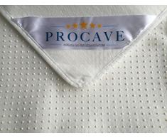 PROCAVE Noppenschoner für den Lattenrost in verschiedenen Größen - Made in Germany | Matratzen-Unterlage und Matratzen-Schoner 90x200 cm | atmungsaktiv - rutschfest und waschbar