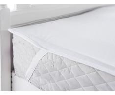 Uniento Matratzenschoner 90 cm x 200 cm Wasserdichter Matratzenauflage, Cotton, 90 x 200 cm