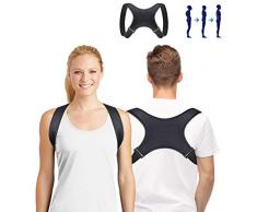 SUNNEY Haltungskorrektur, Geradehalter zur Schultergurt Rückenstütze und Schulter Haltungskorrektur Linderung von Rückenschmerzen, Verstellbare Haltungskorrektur Rücken Damen und Herren