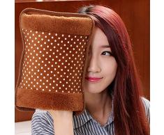 Wilk Wasserflasche Handwärmer elektrische Wärmflasche Wärmflasche gedruckt gestickte Kissen Wärmflasche für Kochen Kaffee Campingausrüstung