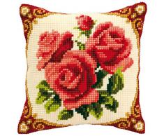 Vervaco Kreuzstichkissen/Stickkissen inklusive Material