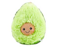 Awtlife Nette Plüsch Avocado Spielzeug Mini Komfort Plüsch Kissen Puppe Kissen für Weihnachten Geburtstagsgeschenk Schlafzimmer Wohnzimmer 30 cm