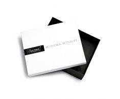 Lilysilk Seide Kissenbezug Kissenhülle 2 Stücke 19 Momme Maulbeerseide Kissenbezüge - Schwarz 40x80cm