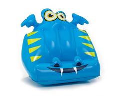 Bookmonster Air Darlie - blau - Lesekissen: Aufblasbares Lesekissen für Bücher und Tablets