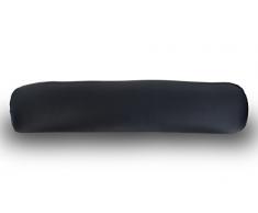 Therapeutic-Pillows-Europe Stillkissen, Seitenschläferkissen, Loungekissen, Lange Kissenrolle, 100 x 25 cm, super Soft, (schwarz)