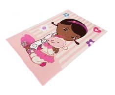 Kinderteppich Kinder Teppich Wandteppich Spielteppich Läufer moderner Kinderzimmer Teppich Kinderzimmerteppich Disney Doc Mc Stuffins Spielzeugärztin mit Schaf Schäfchen Lamm Lämmchen