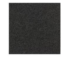 BilligerLuxus Teppichfliese selbstklebend Nadelfilz 25er Set ca. 4m² Filzfliese, Farben:Schwarz