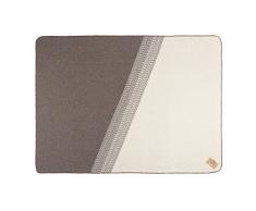 GIESSWEIN Walkwaren AG Onna Walkdecke, Schurwolle, Violet, 50 x 50 cm