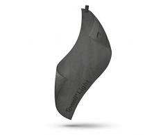 STRYVE TOWELL+Light (Iron Grey) Sporthandtuch aus Microfaser, Fitnesshandtuch mit Tasche und Rutschschutz