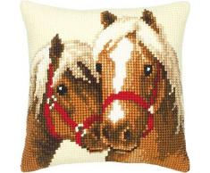 Vervaco Kreuzstichkissen/Stickkissen inklusive Material