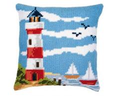 Vervaco Kreuzstichkissen/Stickkissen inklusive Material