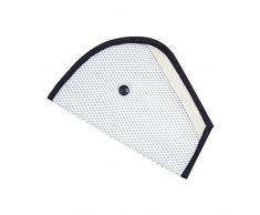 Dreieck-Kissen, Clip, für Auto, für Sicherheit im Sitz, verstellbar, für Kinder, Auto-Sicherheitsgurt (Grau), 1 Stück