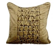 Grün Kissenbezüge 50 x 50 cm, Samt Kissenbezug, handgemachte Dekokissenbezug Salbeigrün - Sage Green Knots